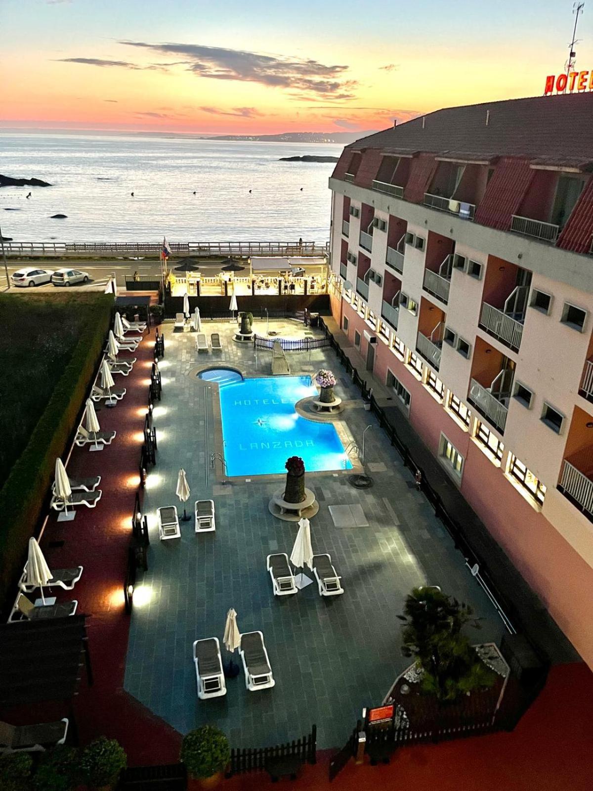 Hotel La Lanzada Playa de la Lanzada Esterno foto